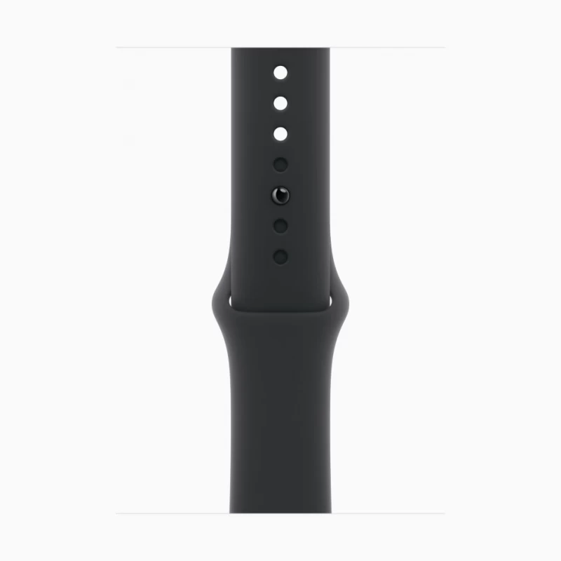 Часы Apple Watch Series 10 42mm Jet Black Aluminium Case Sport Band Black S/M