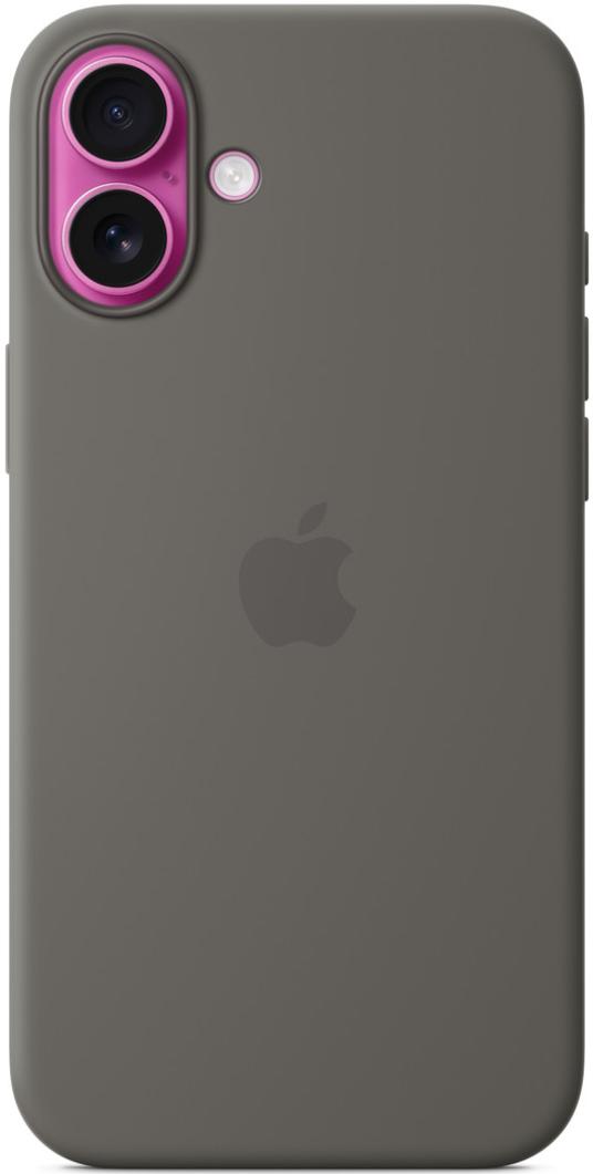 Чехол для iPhone 16 Plus Silicone Case with MagSafe Stone Gray