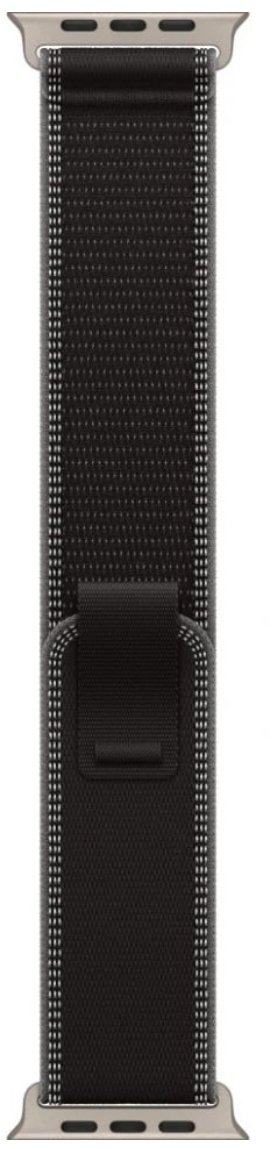 Часы Apple Watch Ultra 3 2025 49mm Natural Titanium Case Trail Loop Black/Charcoal S/M