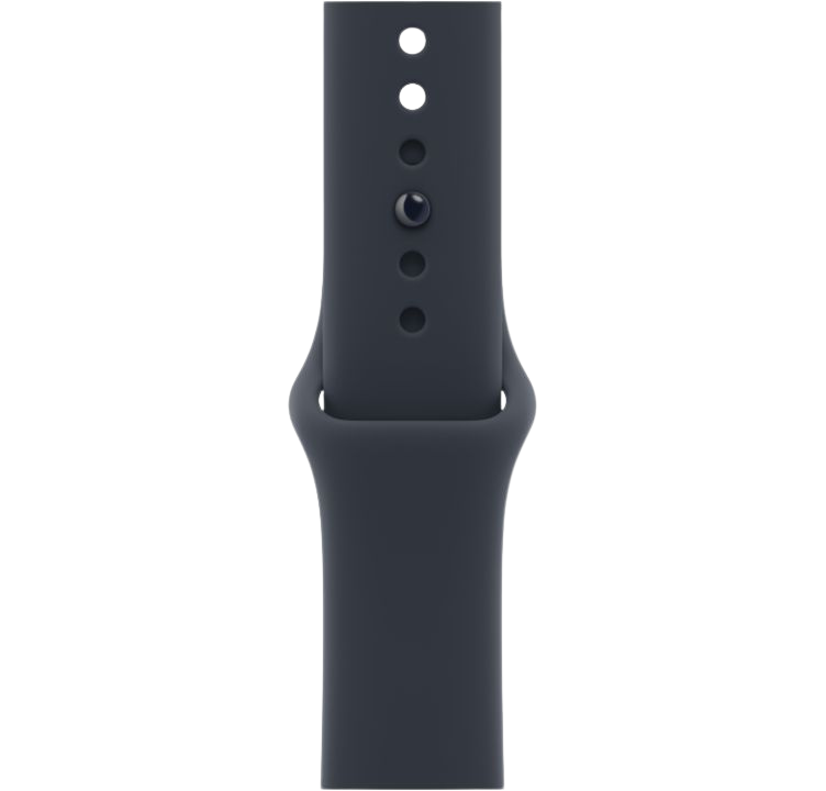 Часы Apple Watch Series 12 46mm Night Blue Ceramic Case GPS Sport Band Navy Blue S/M