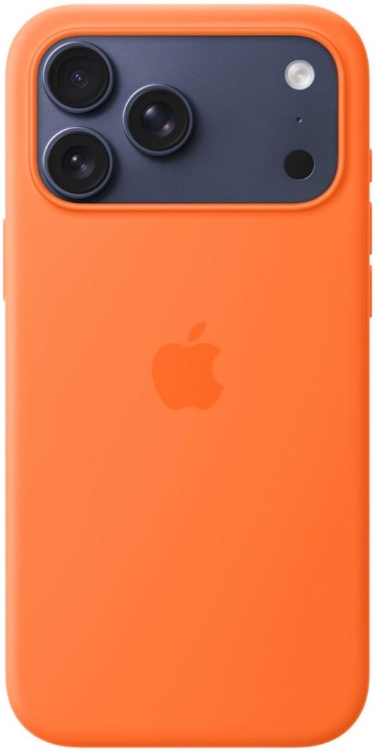 Чехол Apple iPhone 17 Pro Silicone Case with MagSafe Orange