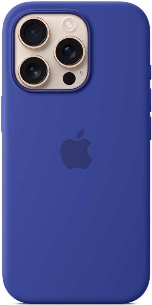 Чехол для iPhone 16 Pro Max Silicone Case with MagSafe Ultramarine