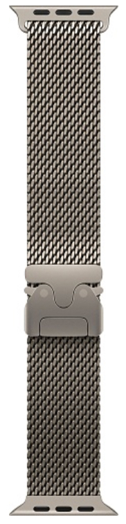 Часы Apple Watch Ultra 3 2025 49mm Natural Titanium Case Titanium Milanese Loop Natural M