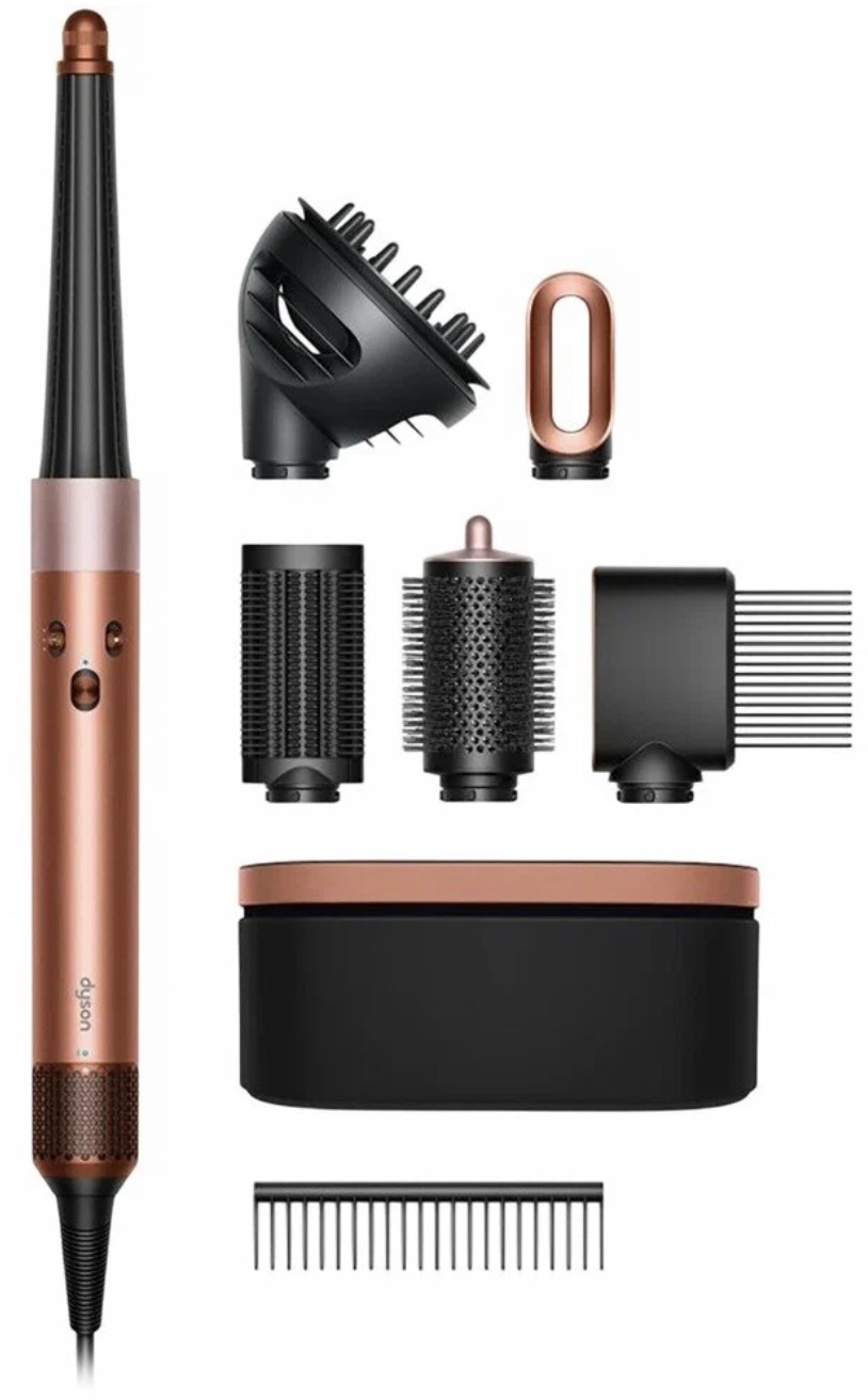 Стайлер Dyson AirWrap i.d. Long HS08 Amber Silk Diffuse