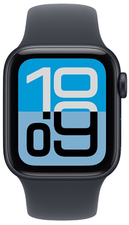 Часы Apple Watch Series SE3 2025 40mm Midnight Aluminium Case GPS Sport Band Midnight M/L