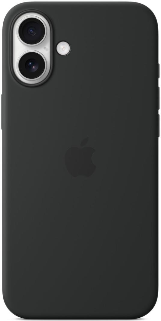 Чехол для iPhone 16 Plus Silicone Case with MagSafe Black