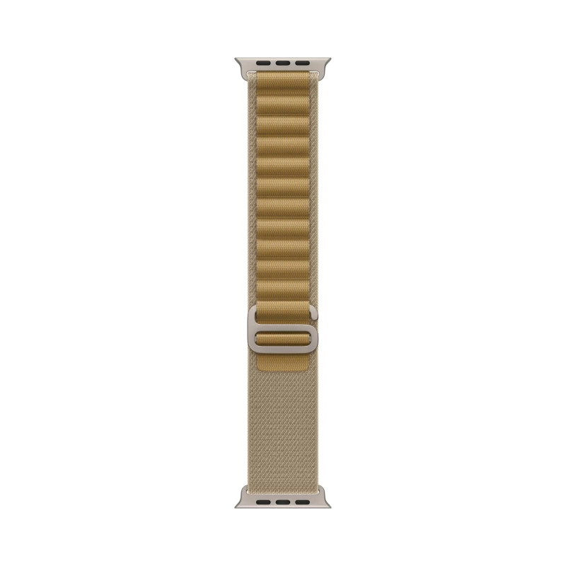 Часы Apple watch Ultra 2 2024 49mm Natural Titanium Case Alpine Loop Tan S