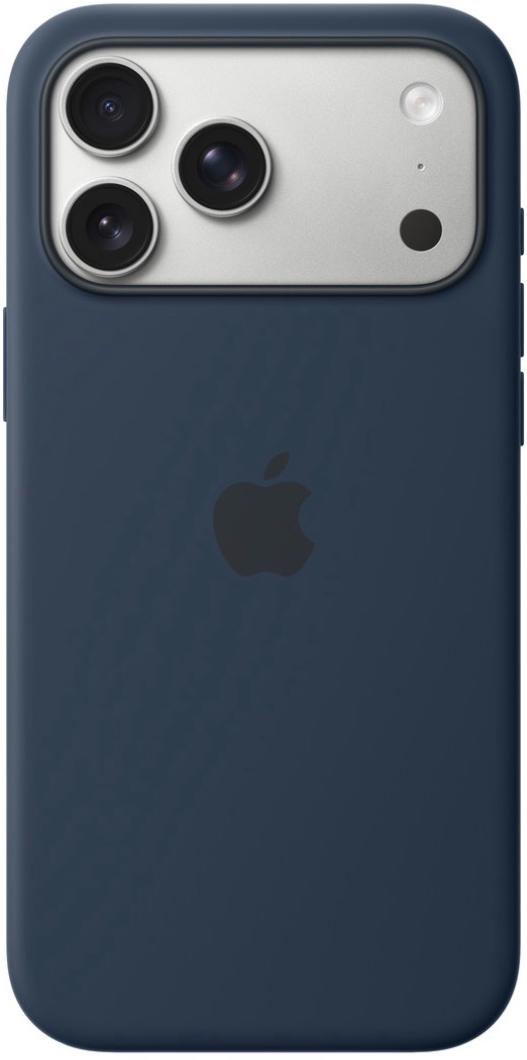 Чехол для iPhone 17 Pro Max Silicone Case with MagSafe Midnight